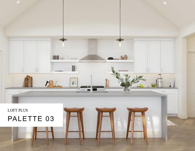 Loft Look Palette 3 Selection Sheet (*Artist rendering used for illustration purposes only.) Loft Look Palette 3 Selection Sheet (*Artist rendering used for illustration purposes only.)