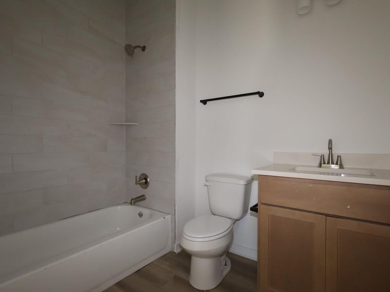 Furnished interior view inside a new home in Estancia West, Manchaca (Image 3).