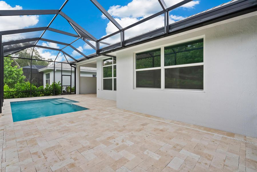 Exterior details and patio area of a home in , Vero Beach (Image 20).