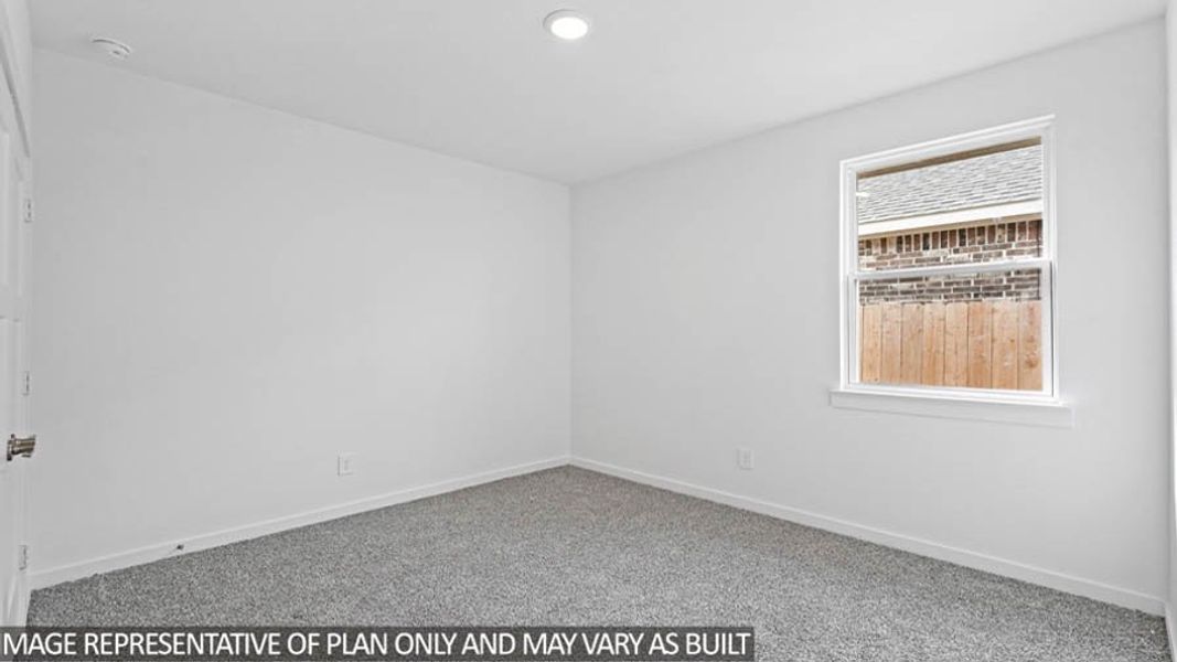 Spacious, unfurnished interior of a new home in Hills of Westlake, Conroe (Image 14).