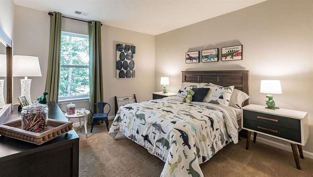 Furnished interior view inside a new home in Jackson Landing, Jefferson (Image 15).