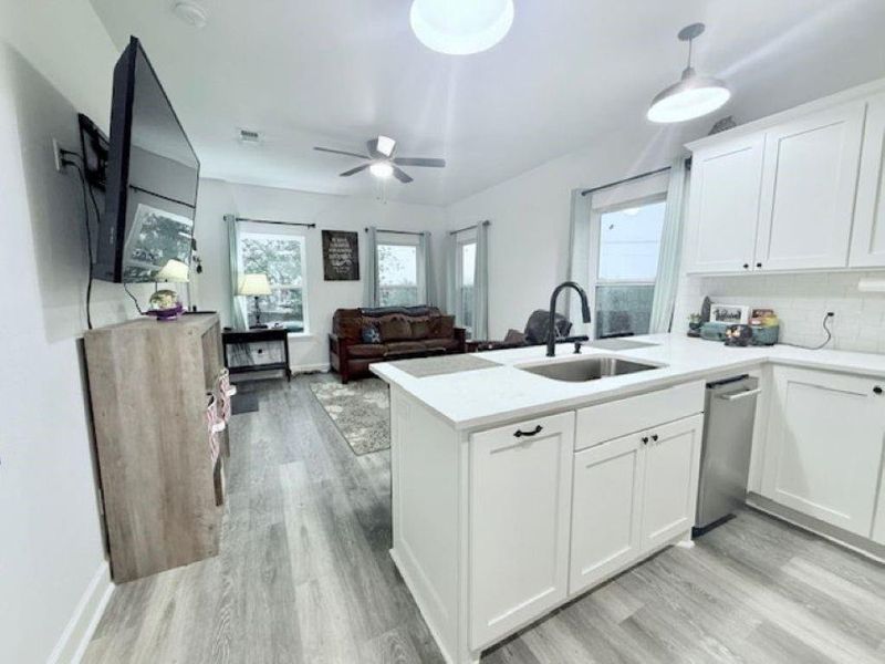 Furnished interior view inside a new home in , Brenham (Image 24).