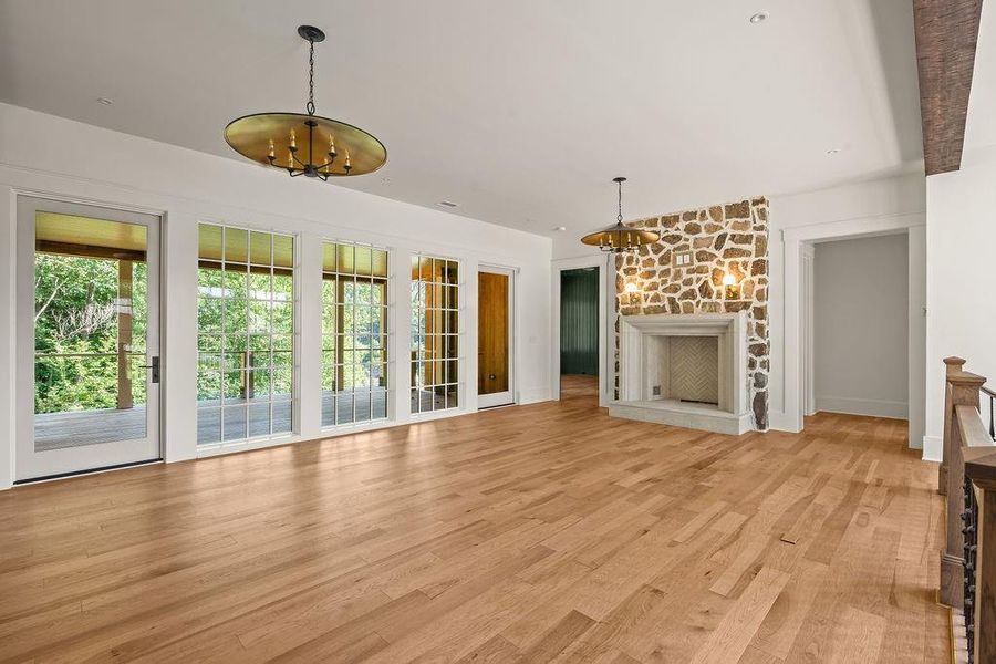 Spacious, unfurnished interior of a new home in , Clarkesville (Image 27).