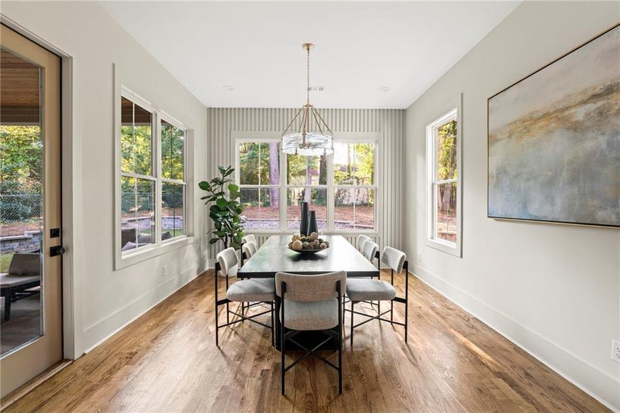 Furnished interior view inside a new home in , Decatur (Image 20). Furnished interior view inside a new home in , Decatur (Image 20).
