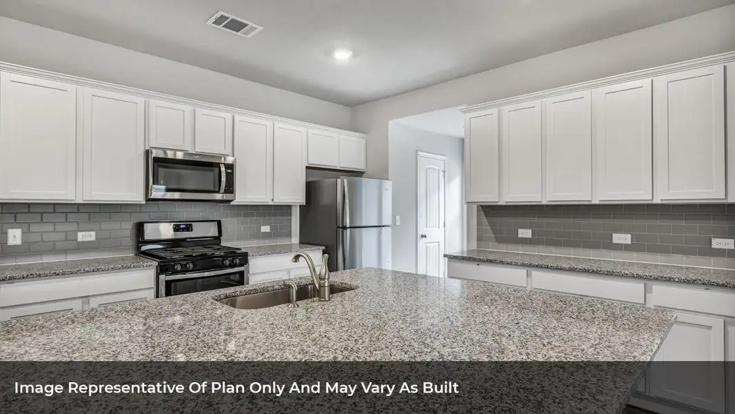 Furnished interior view inside a new home in Rosenbusch Ranch, Leander (Image 7).