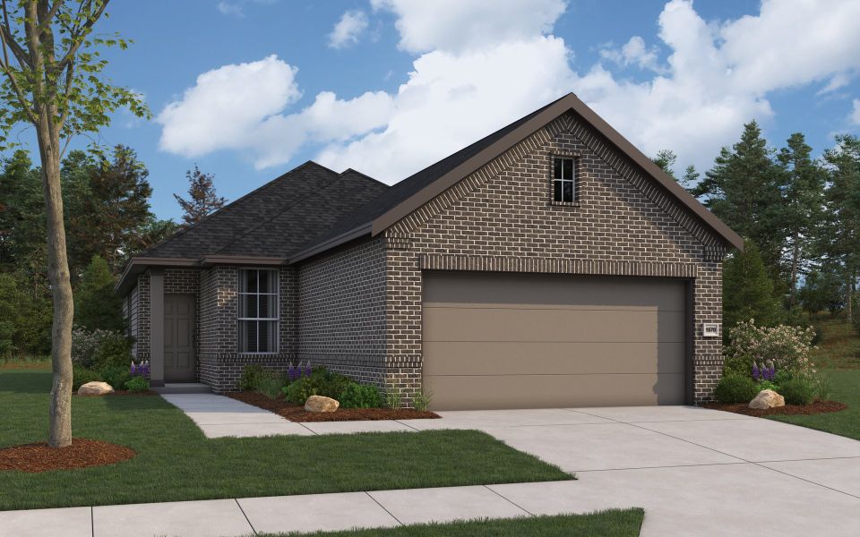 Rendering of floor plan. Colors and features may differ from shown representation.