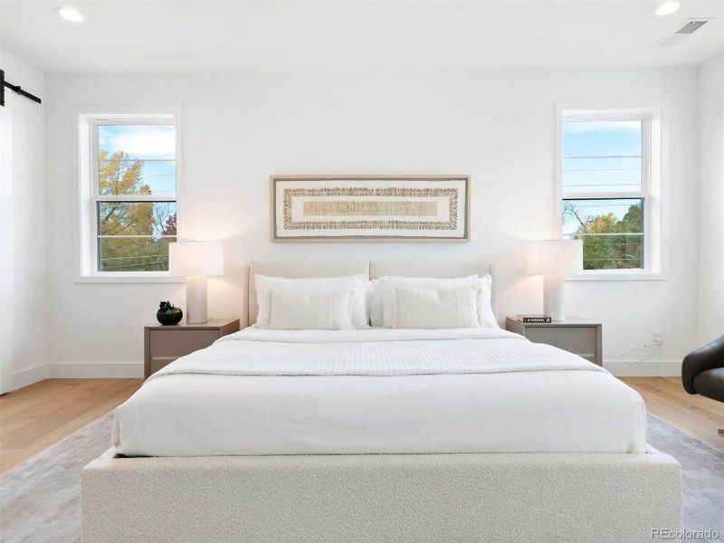 Furnished interior view inside a new home in , Denver (Image 8).