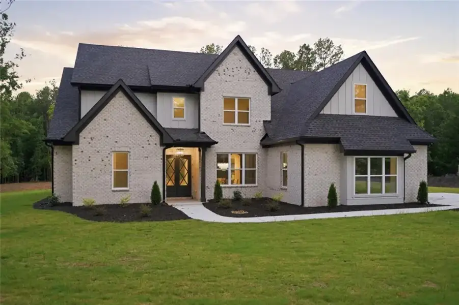 Front exterior of a new home in , Hull, GA, highlighting curb appeal (Image 25).