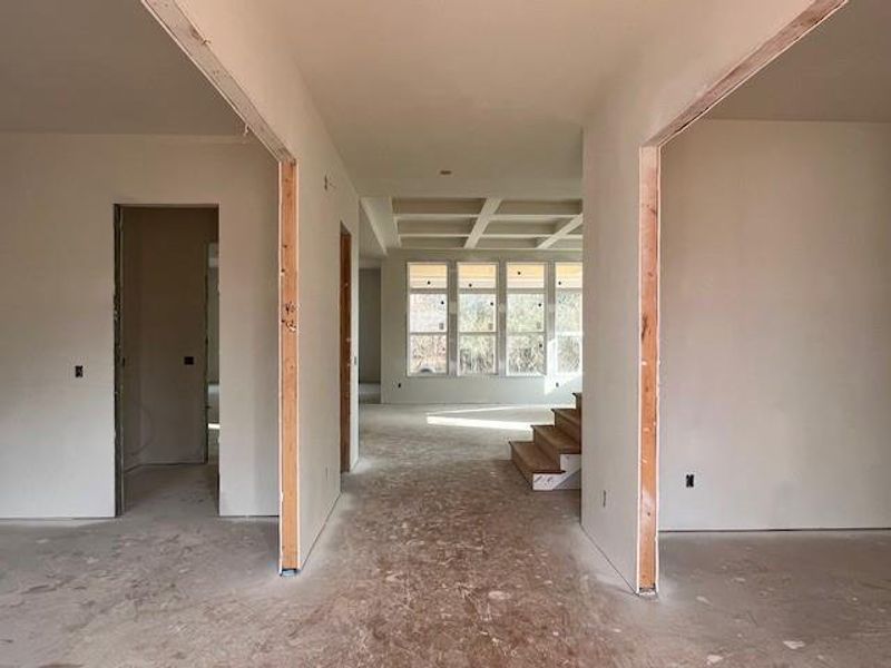 In-progress construction of a new home in , Cumming, GA (Image 12).