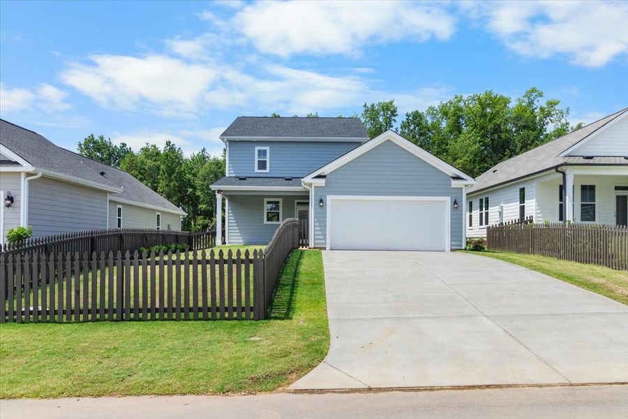 Front exterior of a new home in Tillery Park, Grovetown, GA, highlighting curb appeal (Image 26).