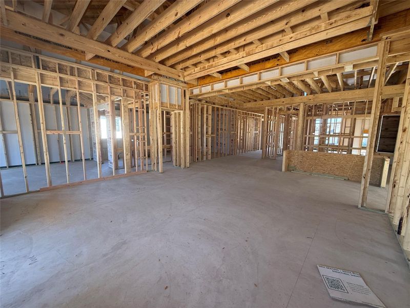 In-progress construction of a new home in Provence, Austin, TX (Image 18).