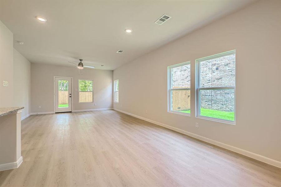 Spacious, unfurnished interior of a new home in Sperling Farms, Ferris (Image 12). Spacious, unfurnished interior of a new home in Sperling Farms, Ferris (Image 12).