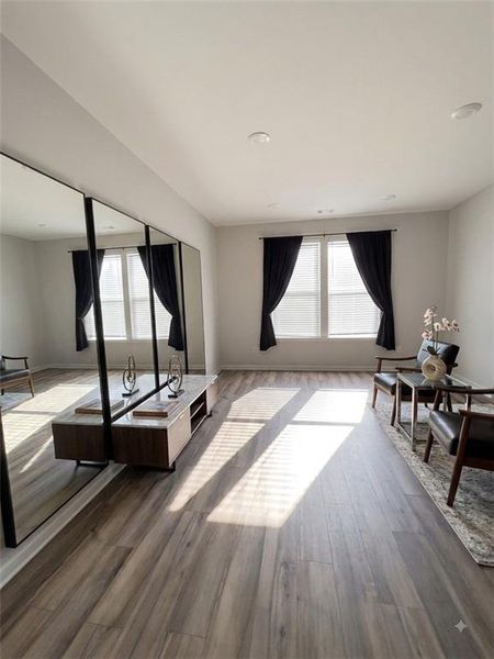 Furnished interior view inside a new home in , Atlanta (Image 1). Furnished interior view inside a new home in , Atlanta (Image 1).