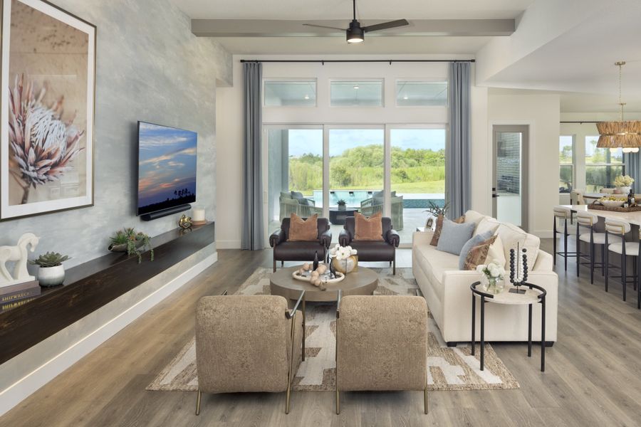 The Crab Creek - Family Room The Crab Creek - Family Room