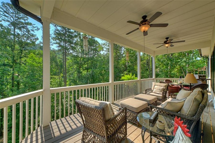 Exterior details and patio area of a home in , Ellijay (Image 40). Exterior details and patio area of a home in , Ellijay (Image 40).