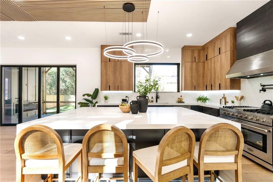 Furnished interior view inside a new home in , Decatur (Image 9).