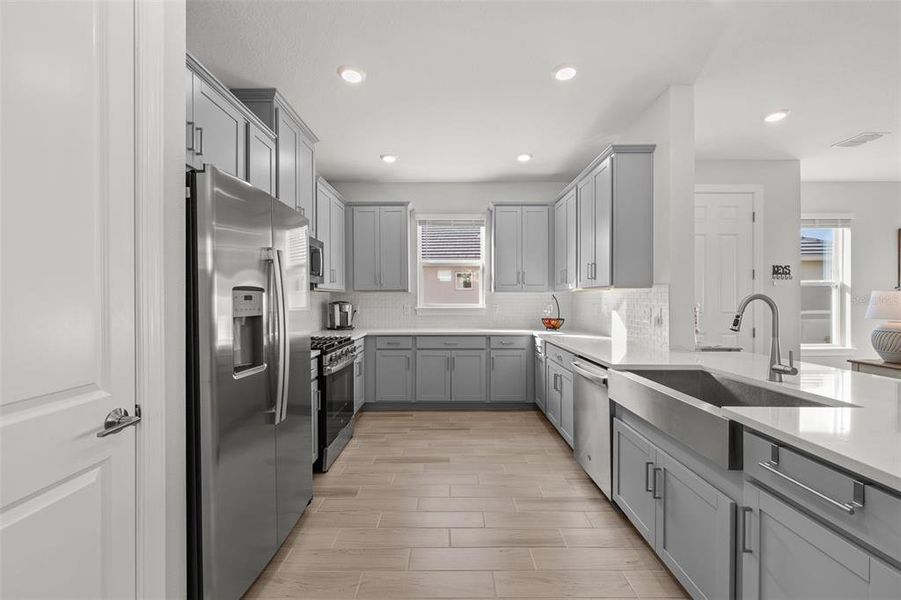 Furnished interior view inside a new home in , Wesley Chapel (Image 40). Furnished interior view inside a new home in , Wesley Chapel (Image 40).