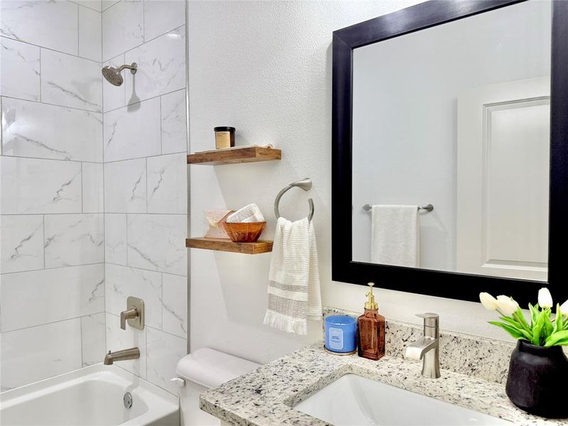 Furnished interior view inside a new home in , Granbury (Image 12).