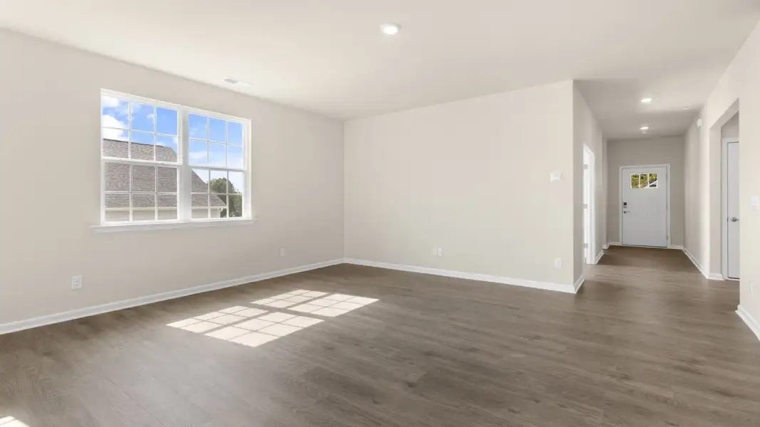 Spacious, unfurnished interior of a new home in The Villas at Galvins Ridge, Sanford (Image 22).