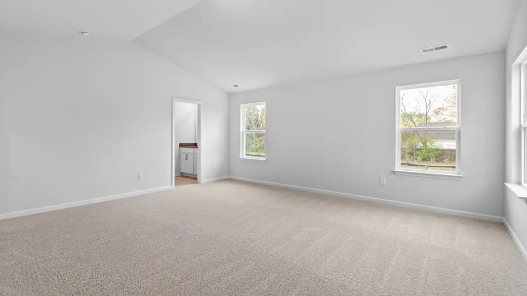 Spacious, unfurnished interior of a new home in Galvins Ridge, Sanford (Image 24). Spacious, unfurnished interior of a new home in Galvins Ridge, Sanford (Image 24).