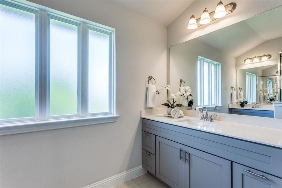 Furnished interior view inside a new home in , Lewisville (Image 17).