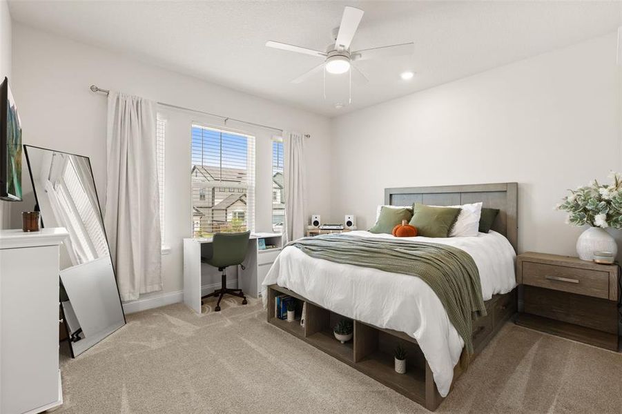 Furnished interior view inside a new home in , Clermont (Image 14). Furnished interior view inside a new home in , Clermont (Image 14).
