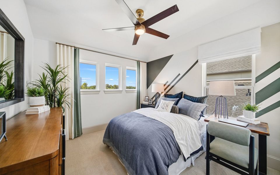 Furnished interior view inside a new home in Midline, Webster (Image 8).