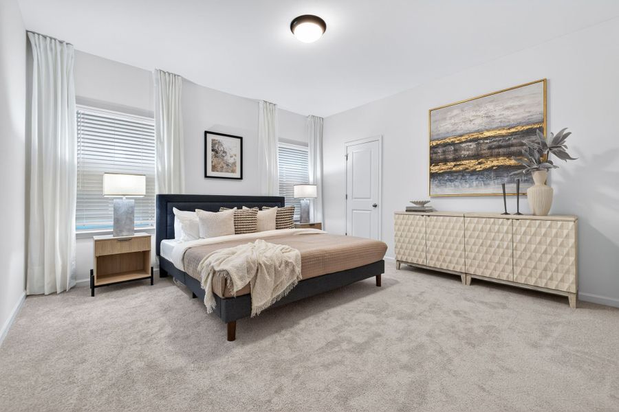 Furnished interior view inside a new home in Edgewater - The Cottages, Lancaster (Image 14).