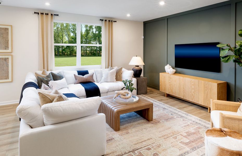 Furnished interior view inside a new home in Solserra, Shallotte (Image 16).