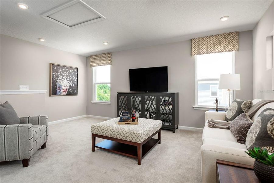 Furnished interior view inside a new home in Hammock Oaks, Lady Lake (Image 5).