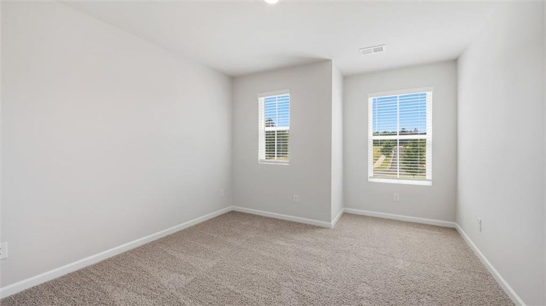 Spacious, unfurnished interior of a new home in Brookland Commons, Monroe (Image 19).