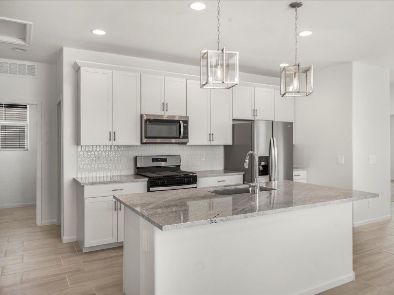 Furnished interior view inside a new home in Summerstone II, Marana (Image 3).