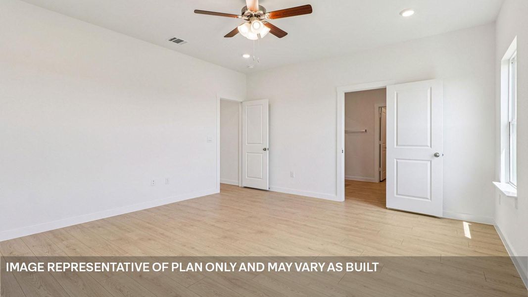 Spacious, unfurnished interior of a new home in Monarch Ranch, Manor (Image 16).
