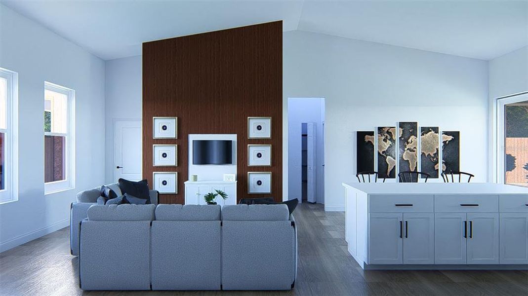 Furnished interior view inside a new home in , Citrus Springs (Image 36).