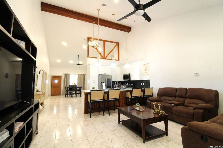 Furnished interior view inside a new home in , Floresville (Image 9).