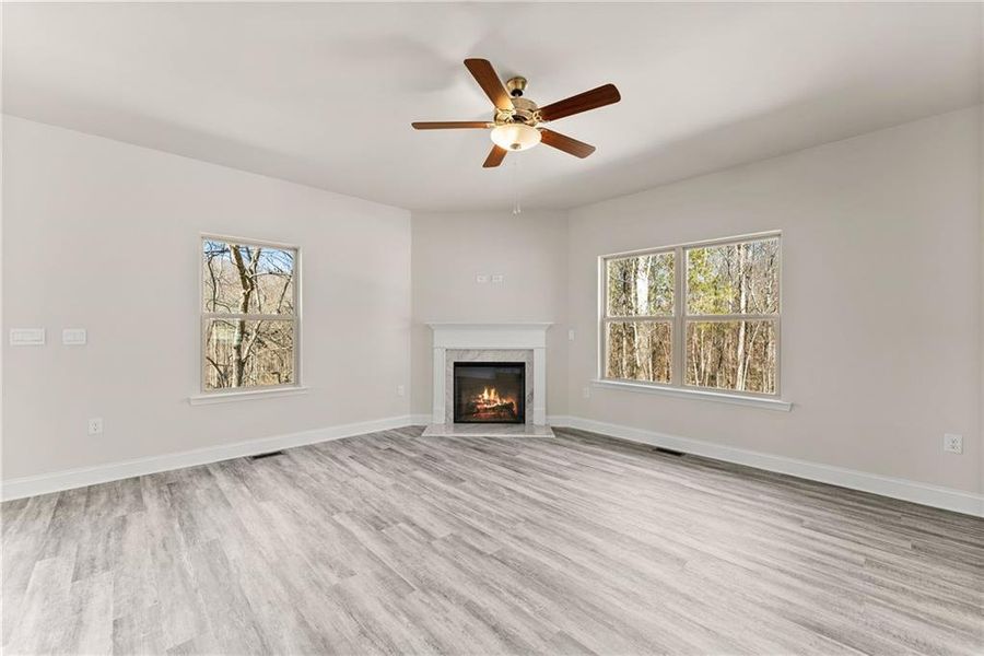 Spacious, unfurnished interior of a new home in Magnolia Villas, Cornelia (Image 18).