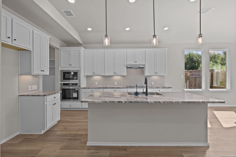 Furnished interior view inside a new home in Royal Crest, San Antonio (Image 10).