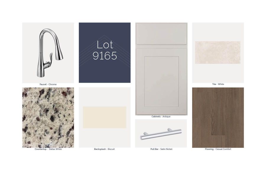Sample of building materials used in homes in Pinewood at Grand Texas, New Caney (Image 17).