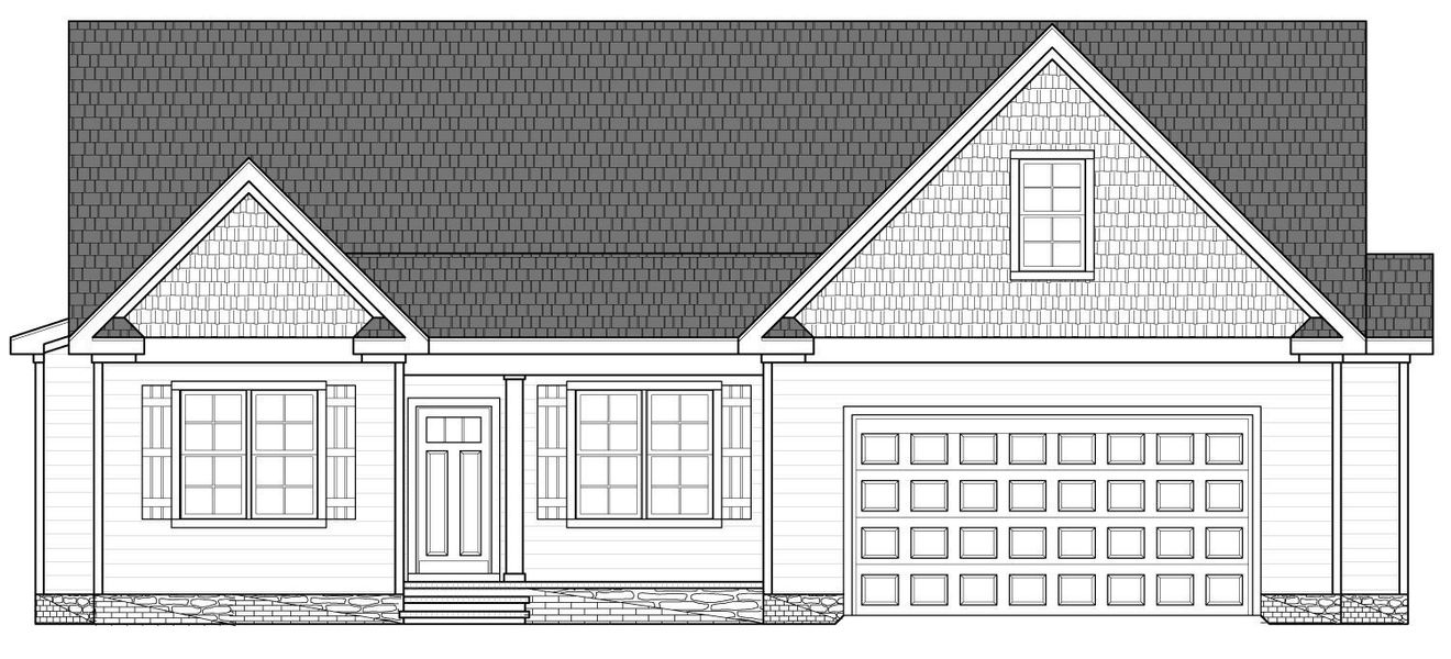 Representative rendering of the exterior for the Smithfield by RiverWILD Homes (Image 1). Representative rendering of the exterior for the Smithfield by RiverWILD Homes (Image 1).
