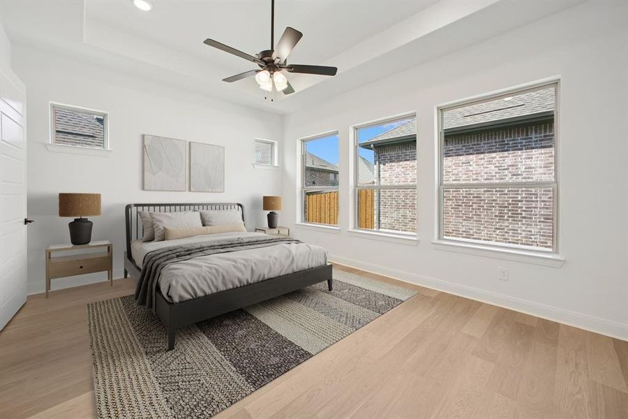 Furnished interior view inside a new home in Elements at Viridian - Garden Series, Arlington (Image 9).