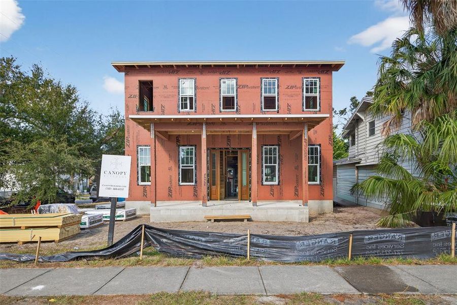In-progress construction of a new home in , St. Petersburg, FL (Image 4). In-progress construction of a new home in , St. Petersburg, FL (Image 4).