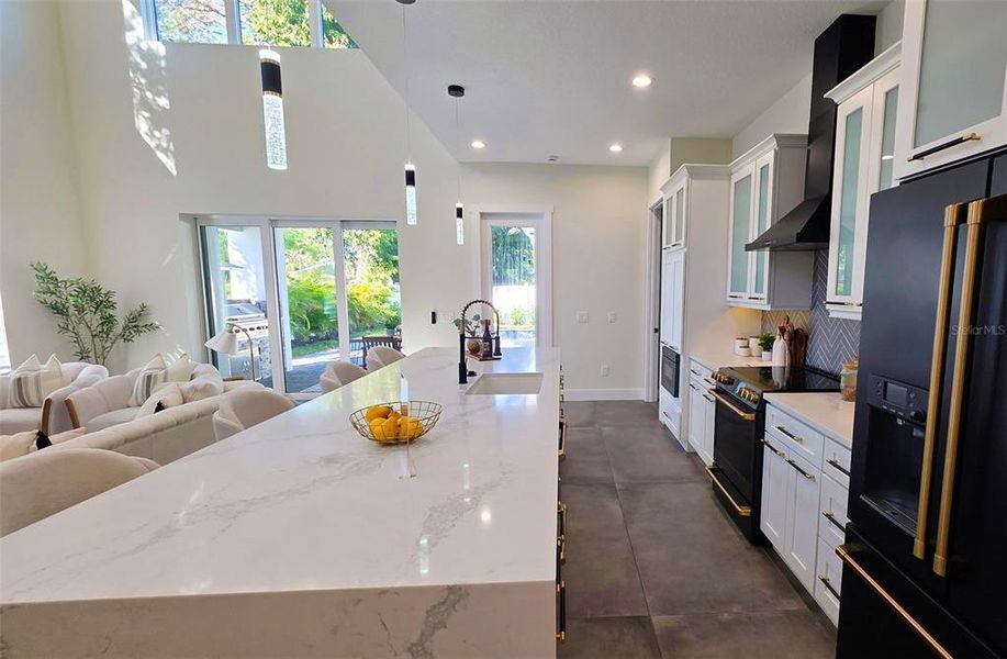 Furnished interior view inside a new home in , Sarasota (Image 53).