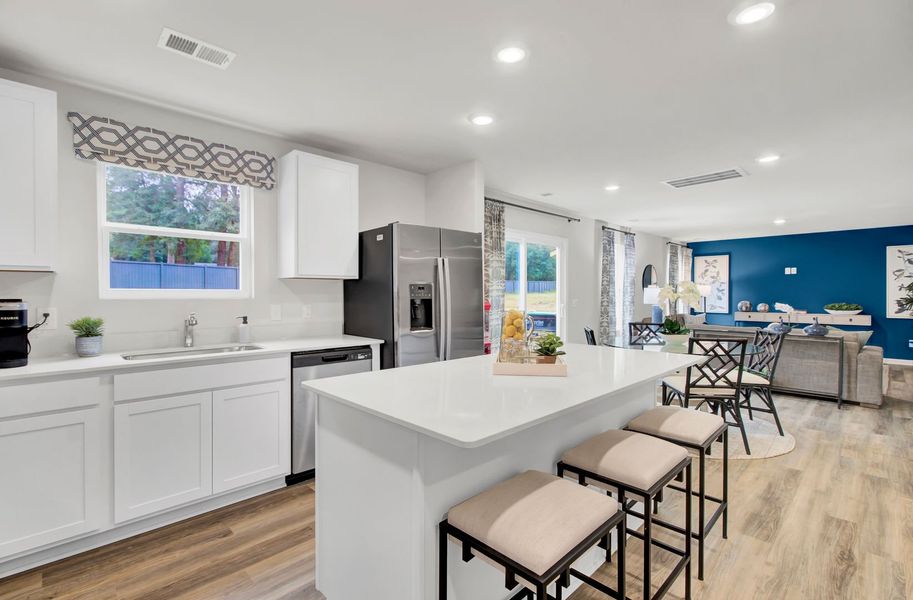Furnished interior view inside a new home in Essence at Chestnut Ridge North, Hopkins (Image 3). Furnished interior view inside a new home in Essence at Chestnut Ridge North, Hopkins (Image 3).