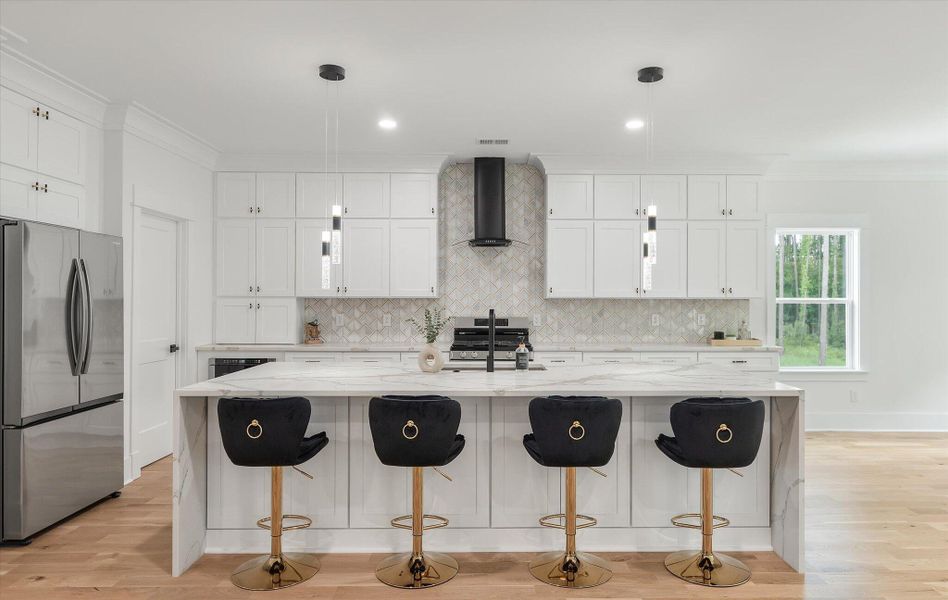 Furnished interior view inside a new home in , Moncks Corner (Image 6).