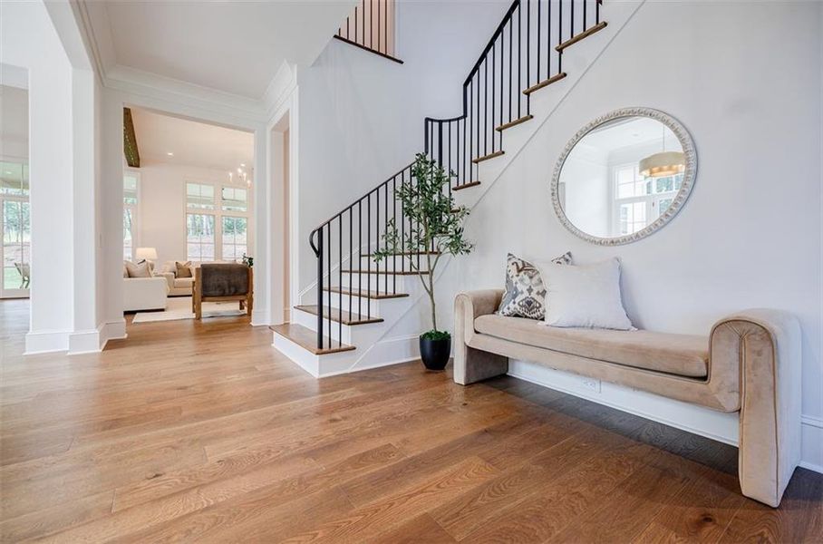 Furnished interior view inside a new home in , Canton (Image 15).