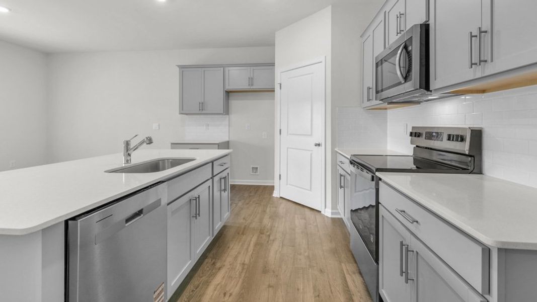 Furnished interior view inside a new home in Bryson Park, Lexington (Image 6).