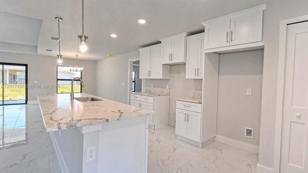 Furnished interior view inside a new home in , Lehigh Acres (Image 7).