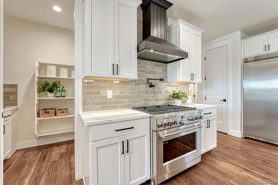 Furnished interior view inside a new home in , Colorado Springs (Image 7).