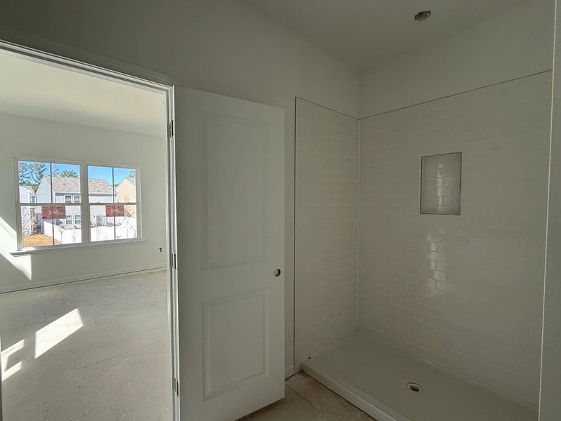 Primary Bath featuring the AW Collection® Timeless - Clean lines and graceful, polished details.