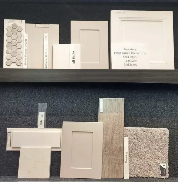 Sample of building materials used in homes in Lago Mar, Texas City (Image 10).